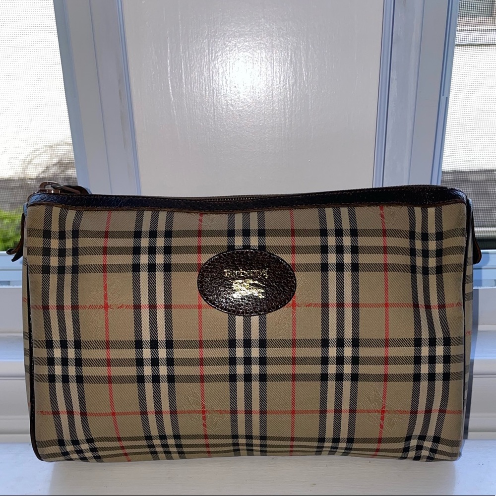 Vintage Burberry’s Cosmetic Pouch